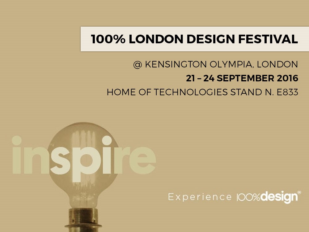 100% DESIGN – LONDON (UK)