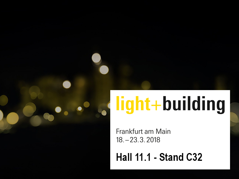 LIGHT & BUILDING 2018 – FRANCOFORTE