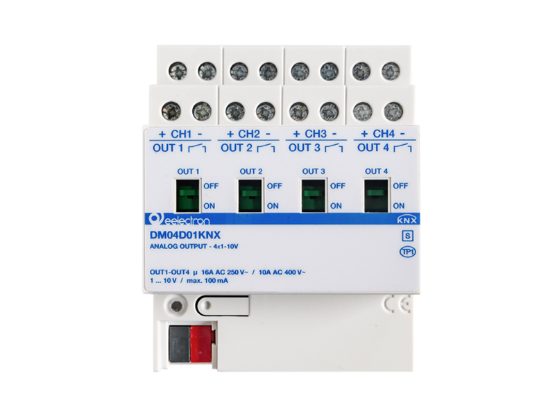 New Dimmer 4 Channels x 1-10V