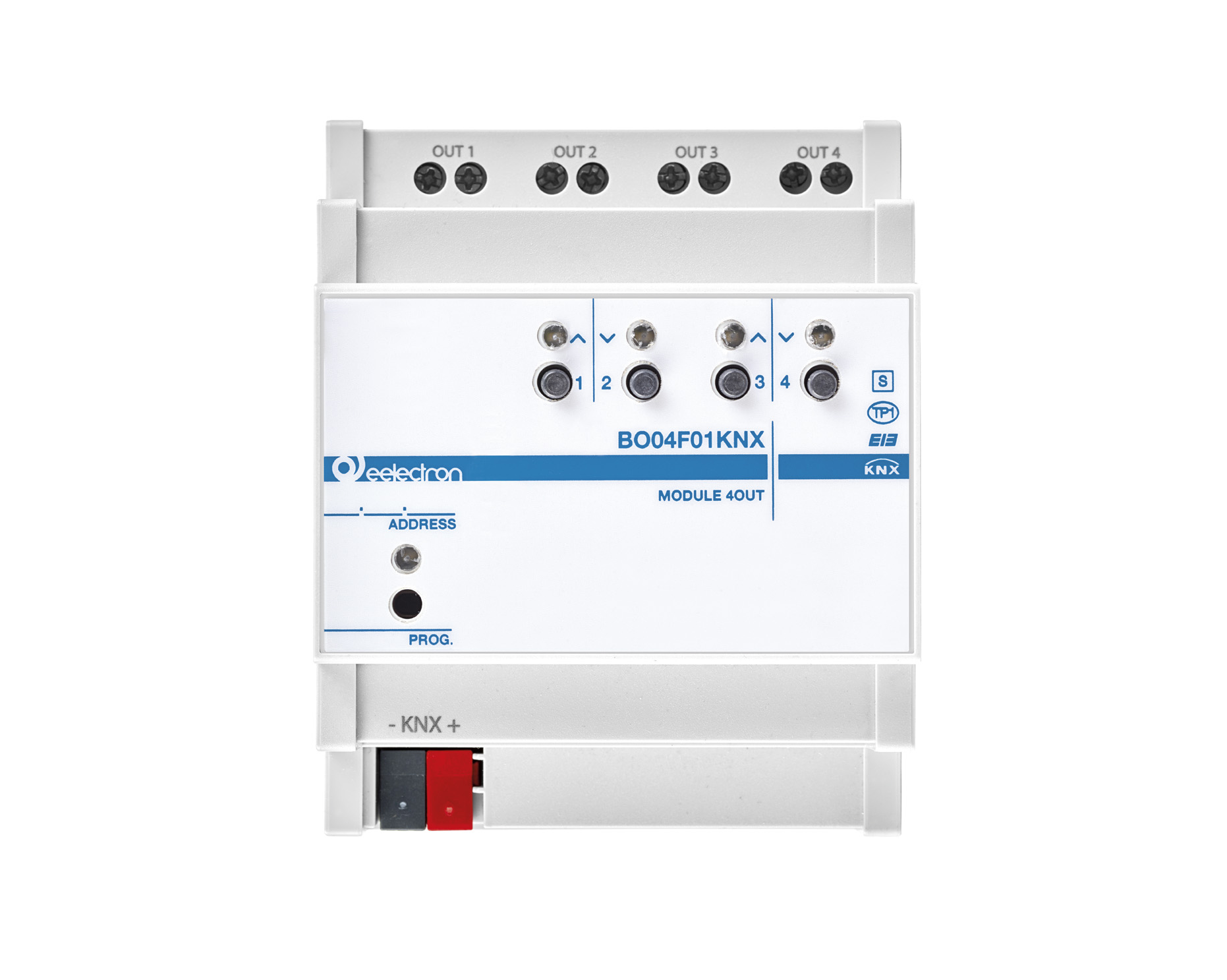 KNX 4 channel actuators