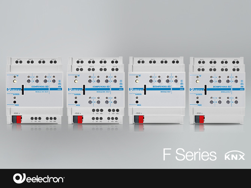 Extension of KNX actuators range – F series