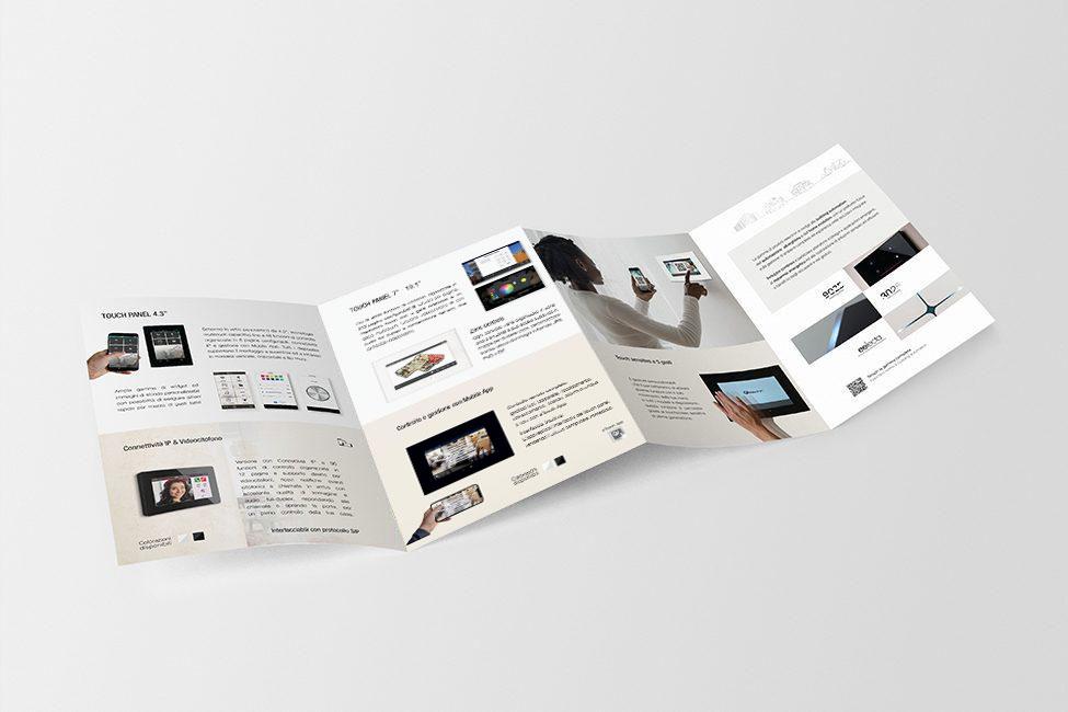 Touch Panels Leaflet 4 panel
